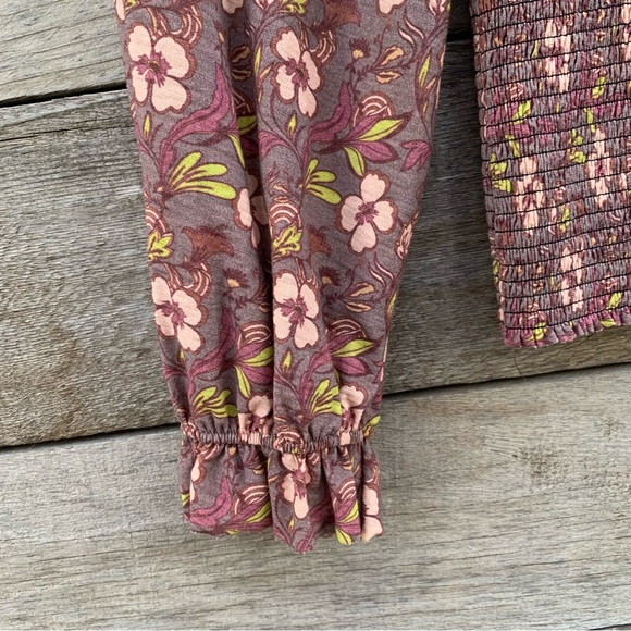 Nation LTD Tee Womens M Bunny Smocked Floral Love Story - Picture 9 of 16